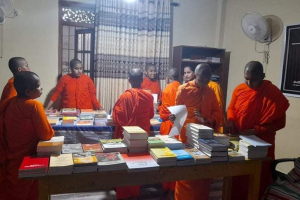 Books Donation at Monetary at Kandy 