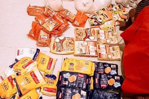 Dry foods distributions at Kalutara District 
